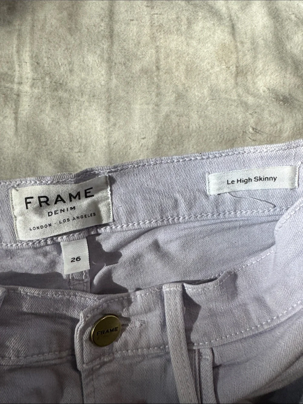 Frame Denim soft lavender